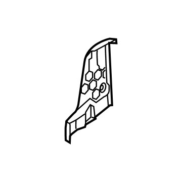 Mopar 5ZL52LR9AC Shield-Rear Seat