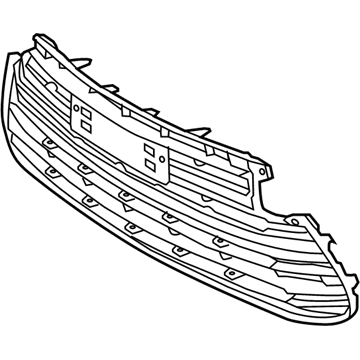 Toyota 53112-21060 Lower Grille
