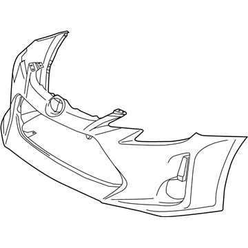 Toyota 52119-21923 Bumper Cover