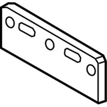 Toyota 52114-21050 License Bracket