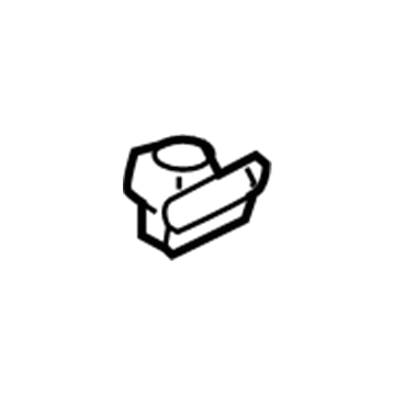 Hyundai 87718-3L000 Clip-Waist Line Moulding Mounting