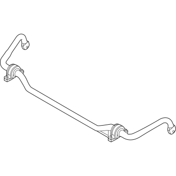 BMW 31-30-8-093-412 STABILIZER FRONT WITH RUBBER