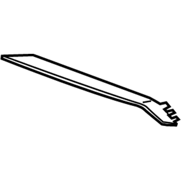 BMW 51-13-7-370-379 Molding Left