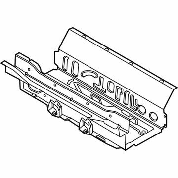 BMW 41-00-7-487-228 LUGGAGE COMPARTMENT PAN