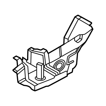 BMW 41-00-9-448-833 MOUNT, REAR SUBFRAME, LEFT