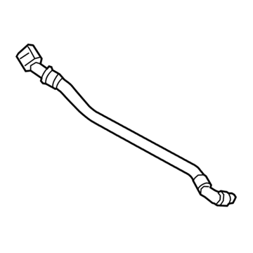 BMW 17-12-8-678-498 Electric Coolant Pump Pipe