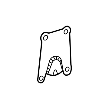 GM 84186047 Backing Plate