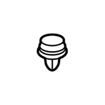 Ford -W714231-S300 Lower Molding Clip