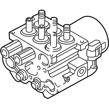 GM 12547217 Valve Asm, Brake Pressure Mod (Remanufactured)(W/O Mounting Bracket)