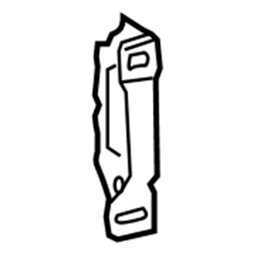 Lexus 53187-12030 Stay, Radiator Support, RH