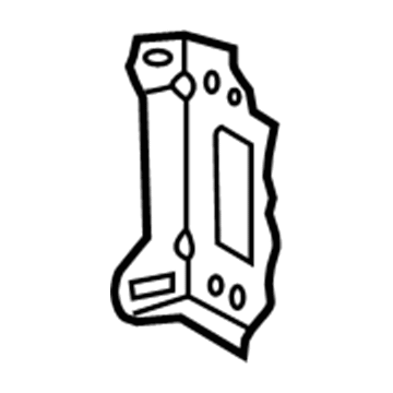 Lexus 53188-12030 Stay, Radiator Support, LH