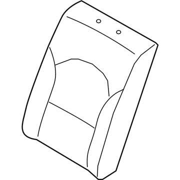 Kia 89360M6030B6P COVERING-RR SEAT BAC