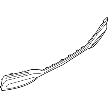 BMW 51-12-8-074-012 Trim Panel, Bumper, Rear, Bo