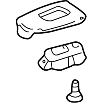 Lexus 74271-53010 Panel, Rear Door ARMREST