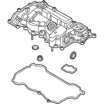 Kia 224102M800 Cover Assembly-Rocker
