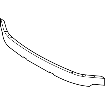 BMW 51-11-7-301-577 Carrier, Bumper, Front Top