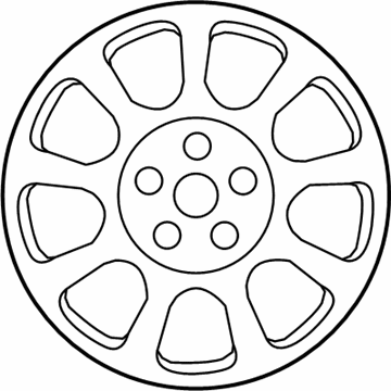 Hyundai 52910-2B905 Wheel Cap Assembly