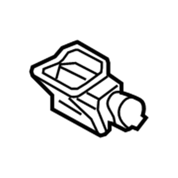 BMW 64-11-6-921-069 Rear Heater Duct