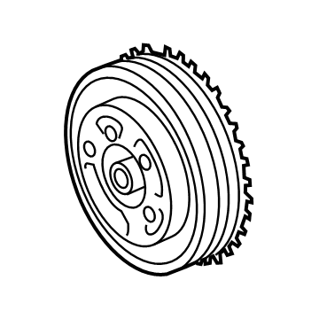 Ford NJ5Z-6312-A PULLEY - CRANKSHAFT