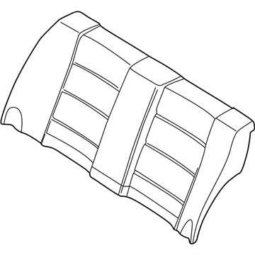BMW 52-20-8-214-941 Backrest Upholstery