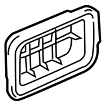 Lexus 62904-0E050 Duct Sub-Assembly, Quarter