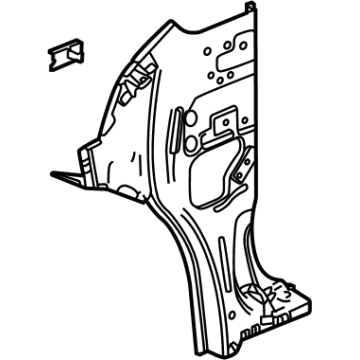 GM 60004355 Inner Hinge Pillar