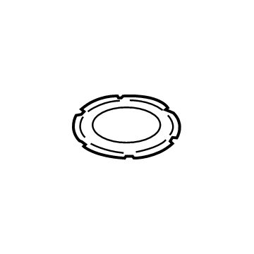 Nissan 17343-5EE0A Plate-Lock, Fuel Gauge