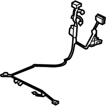 Hyundai 89570-3NAB0 Wiring Harness-Rear Seat LH