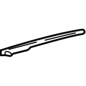 Lexus 63255-35021 Cover, Sliding Roof Guide Rail, RH