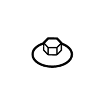 BMW 07-12-9-905-470 Hex Nut