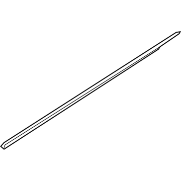 Nissan 80820-ZC30A MOULDING Assembly - Front Door Outside, RH