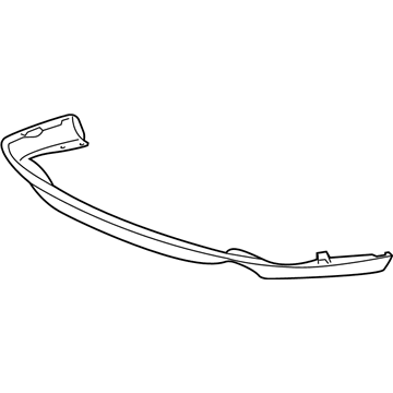 Honda 04716-TP6-A90ZZ Face, RR. Bumper (Lower) (DOT)