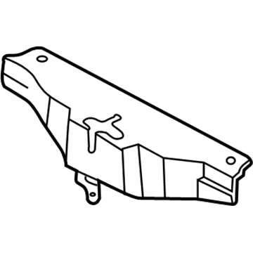 Hyundai 81195-26000 Cover-Hood Latch