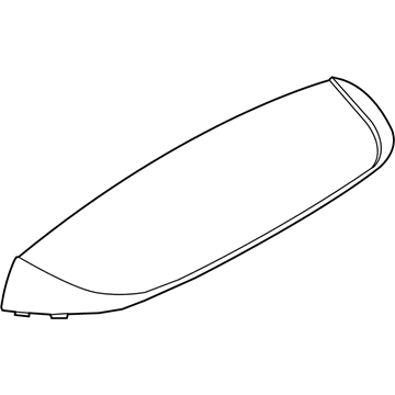 BMW 51-62-7-423-862 Spoiler, Trunk Lid, Primed