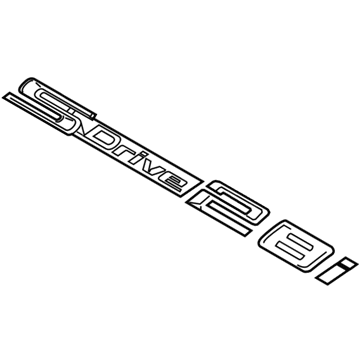 BMW 51-14-8-496-008 Emblem