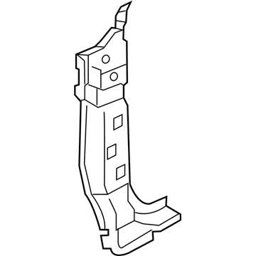 GM 19317101 Hinge Pillar Reinforcement
