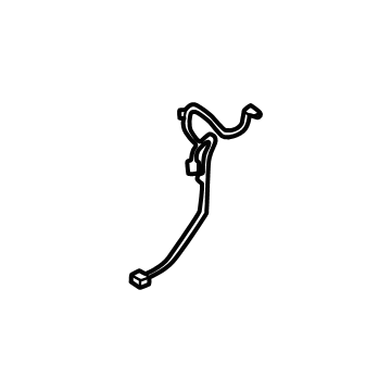 Hyundai 88571-CW010 WIRING HARNESS-FR SEAT BACK, LH