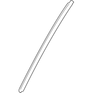 BMW 51-21-7-456-029 STRIP, COLUMN A LEFT