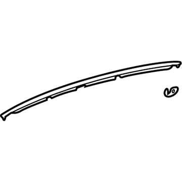 Lexus 55981-24060-C0 Garnish, Defroster Nozzle, NO.1