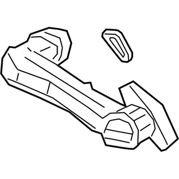 Lexus 25601-F0010 Pipe Sub-Assembly EGR