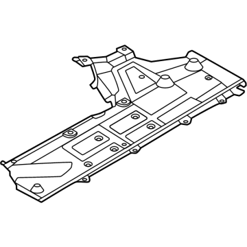Nissan 74814-1EA0A Cover-Front Under, RH