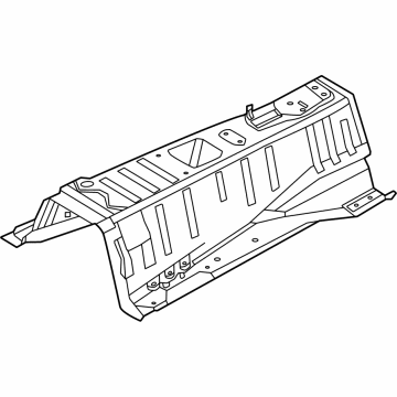 Nissan G4310-6GPMA FLOOR-FRONT, CENTER