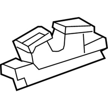 GM 15843182 Defroster Duct
