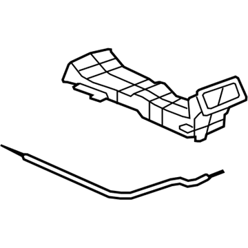 GM 25801211 Rear Duct