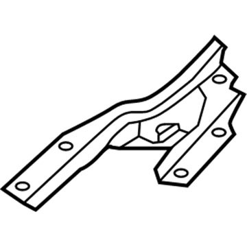 Nissan 65400-1JA0A Hinge Assembly - Hood, RH
