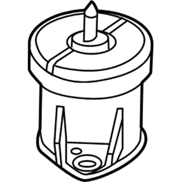 Nissan 11210-3NF0A Insulator Assy-Motor Mounting, Front