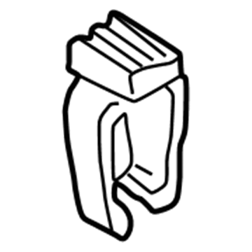 BMW 61-67-0-004-457 Clip, Hose