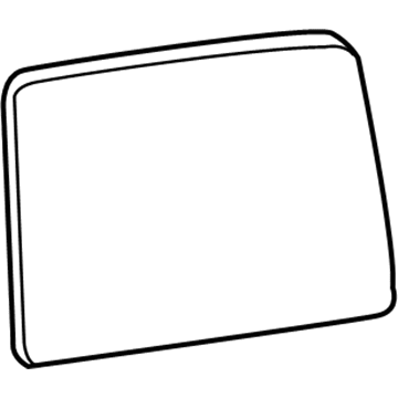 Ford 7C3Z-17K707-G Mirror Glass