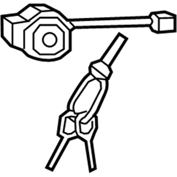 Kia 81905D9600 Lock Key & Cylinder Set