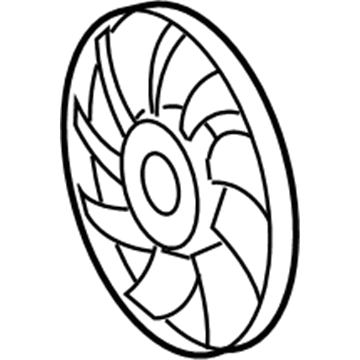 Mopar 68013666AA Fan